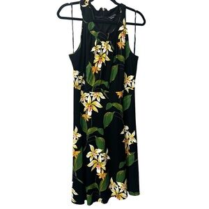 Tommy Hilfiger 16 Oleander Floral A-Line Dress